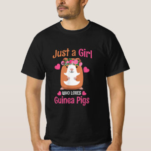Nur ein Mädchen, das Guinea Liebe, schweine Niedli T-Shirt