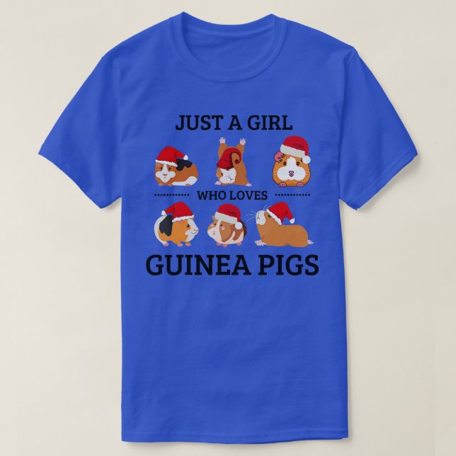Nur ein Mädchen, das Guinea Liebe, schweine Niedli T-Shirt (Design vorne)