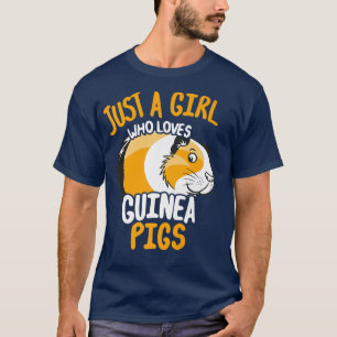 Nur ein Mädchen, das Guinea Liebe Schweine Premium T-Shirt