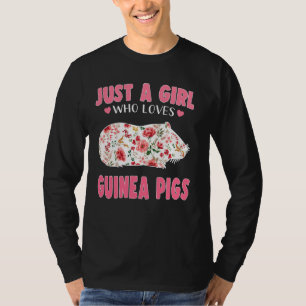 Nur ein Mädchen, das Guinea Liebe, schwingt Coole  T-Shirt