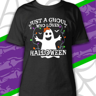 Nur ein Mädchen, das Halloween Funny Halloween Lie T-Shirt