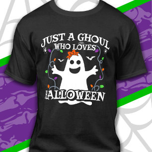 Nur ein Mädchen, das Halloween Funny Halloween Lie T-Shirt