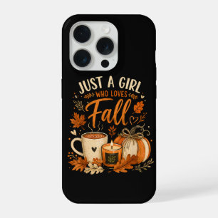 Nur ein Mädchen, das Herbst liebt iPhone 15 Pro Hülle