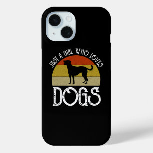 Nur ein Mädchen, das Hunde liebt Case-Mate iPhone Hülle