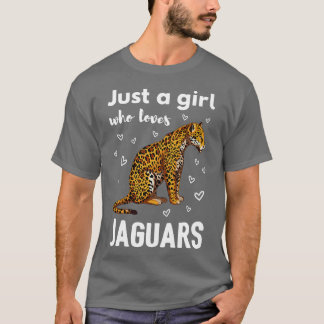 Nur ein Mädchen, das Jaguars II Liebe T-Shirt