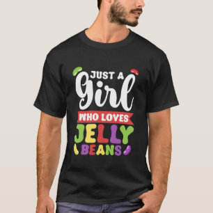 Nur ein Mädchen, das Jelly Beans liebt - Jelly Bea T-Shirt