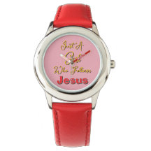 Nur ein Mädchen, das Jesus folgt
