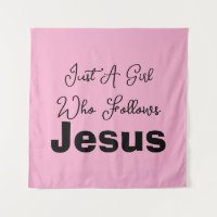 Nur ein Mädchen, das Jesus folgt