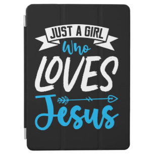 Nur ein Mädchen, das Jesus Liebe iPad Air Hülle
