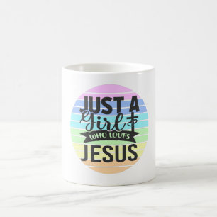 Nur ein Mädchen, das Jesus Liebe Kaffeetasse