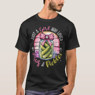 Nur ein Mädchen, das Jesus und eingelegte Gurken l T-Shirt