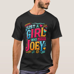 Nur ein Mädchen, das JOEY T-Shirt Cute JOEY liebt