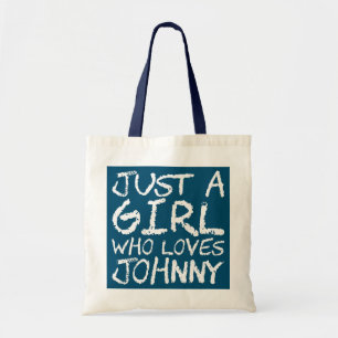Nur ein Mädchen, das Johnny liebt  Tragetasche