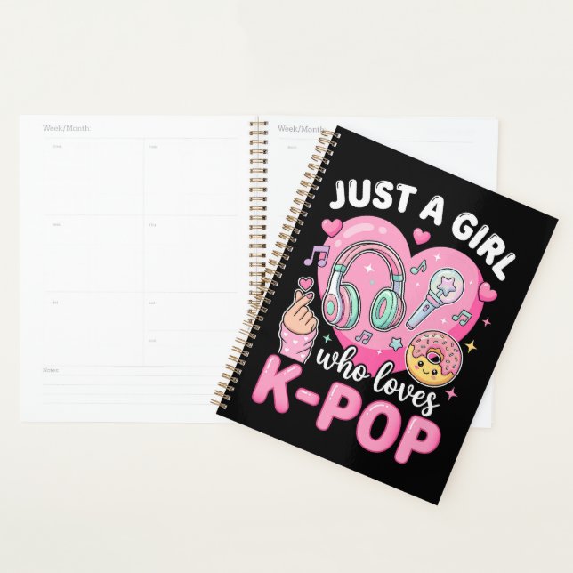 Nur ein Mädchen das K-Pop liebt Planer (Anzeige)