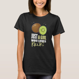 Nur ein Mädchen, das Kiwis Liebe I Kiwi Frucht I G T-Shirt