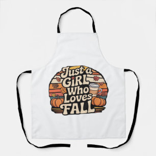 Nur Ein Mädchen Das Klassisches Herbst T-Shirt Lie Schürze
