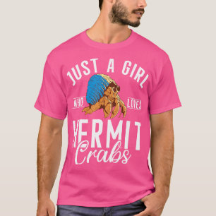 Nur ein Mädchen, das Krebse Liebe T-Shirt