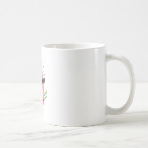 Nur ein Mädchen, das Kühe Liebe Viehzucht Bauer Kaffeetasse