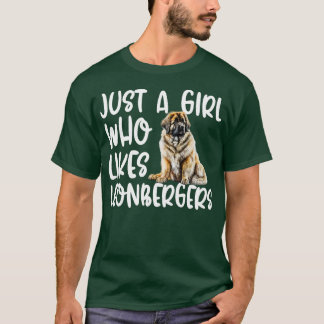 Nur ein Mädchen, das Leonbergers mag T-Shirt