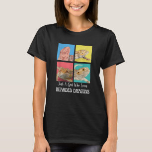 Nur ein Mädchen, das Liebe Drachen Coolen Drachen T-Shirt