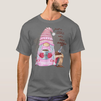 Nur ein Mädchen, das Liebe Kaffee Frauen Mädchen G T-Shirt