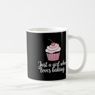 Nur ein Mädchen, das Lieben backen Cupcakes Niedli Kaffeetasse