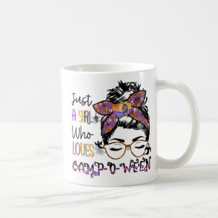 Nur ein Mädchen, das Lieben Camp-o-ween Hallowee Kaffeetasse