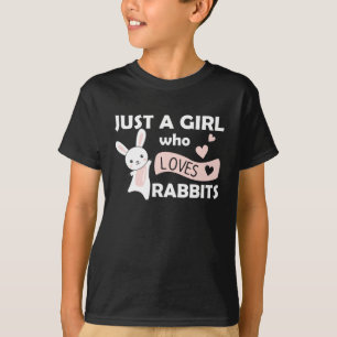 Nur ein Mädchen, das Lieben Einhörner für Mädchen  T-Shirt