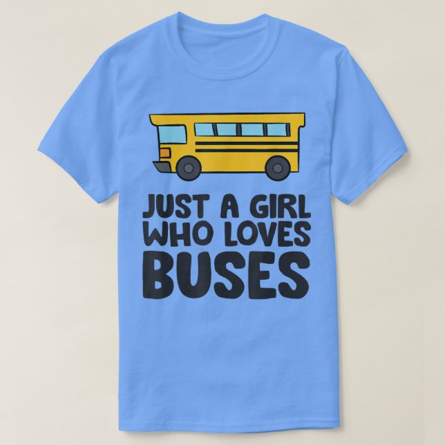 Nur ein Mädchen, das Lieben fährt T-Shirt (Design vorne)