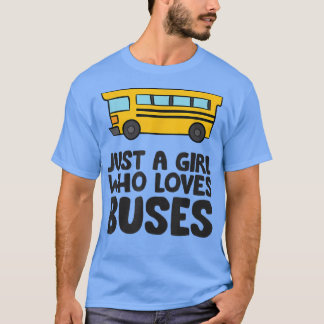 Nur ein Mädchen, das Lieben fährt T-Shirt