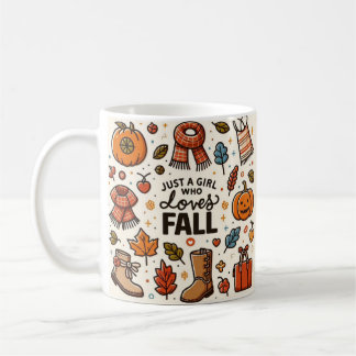 Nur ein Mädchen, das Lieben fallen lässt Kaffeetasse