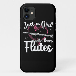Nur ein Mädchen, das Lieben flötet Case-Mate iPhone Hülle