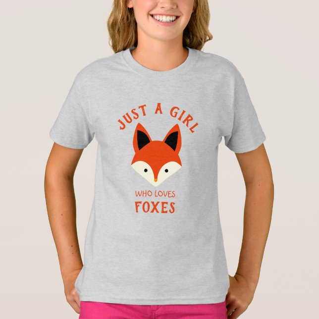 Nur ein Mädchen, das Lieben füttert T - Shirt (Vorderseite)