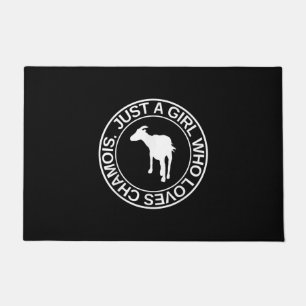 Nur ein Mädchen, das Lieben Gämse Geschenk für Fra Fußmatte