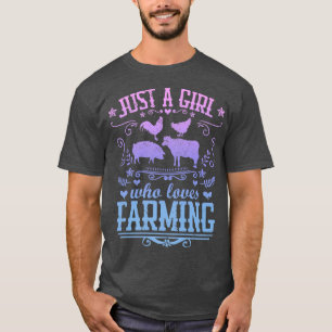 NUR EIN MÄDCHEN, DAS LIEBEN HAT, DIE HÖHLICHE Kuh  T-Shirt