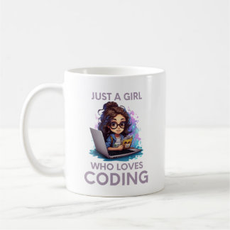 Nur ein Mädchen, das Lieben hat, Geek zu kochen un Kaffeetasse