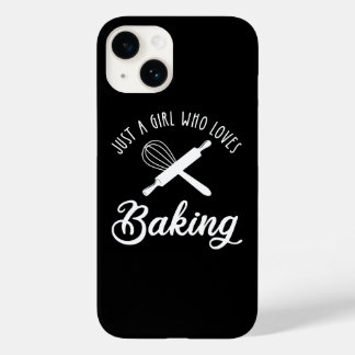 Nur ein Mädchen, das Lieben hat zu backen Case-Mate iPhone 14 Hülle