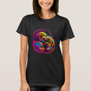 Nur ein Mädchen, das Lieben Hunde Niedliche Labrad T-Shirt