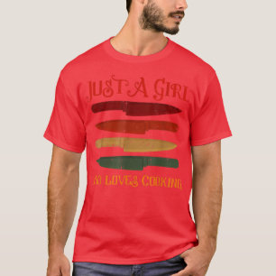 Nur ein Mädchen, das Lieben kochen liebt tolle Out T-Shirt