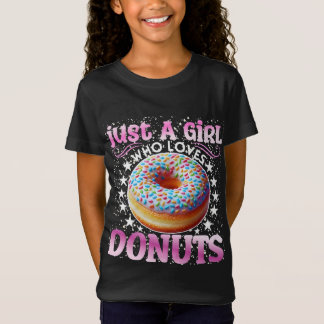 Nur ein Mädchen, das Lieben spendet T-Shirt