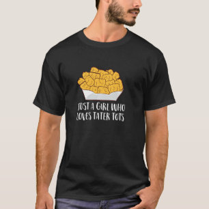 Nur ein Mädchen, das Lieben Tater Tower Funny Wome T-Shirt