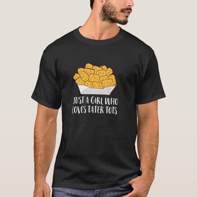 Nur ein Mädchen, das Lieben Tater Tower Funny Wome T-Shirt (Vorderseite)