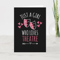 Nur ein Mädchen, das Lieben Theater | Theater Love