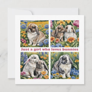 Nur ein Mädchen, das Lieben verbündet Karten