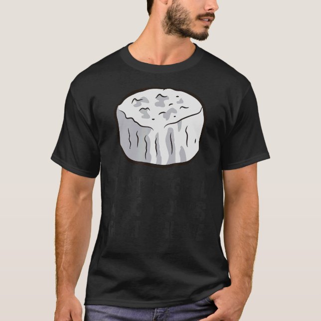 Nur ein Mädchen, das Lieben Ziegenkäse T-Shirt (Vorderseite)