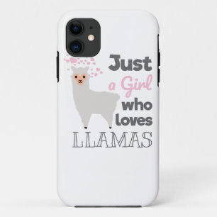 Nur ein Mädchen, das Llamas Liebe Case-Mate iPhone Hülle