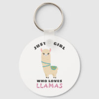 Nur ein Mädchen, das Llamas Liebe