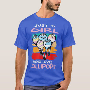 Nur ein Mädchen, das Lollipops Liebe I Candy I Kid T-Shirt