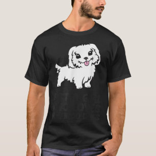 Nur ein Mädchen, das Maltipoo-Hunde Lieben T-Shirt