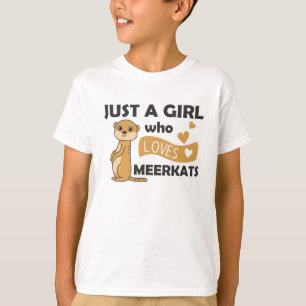 Nur ein Mädchen, das Mekka Lieben - Zoo Animals T-Shirt
